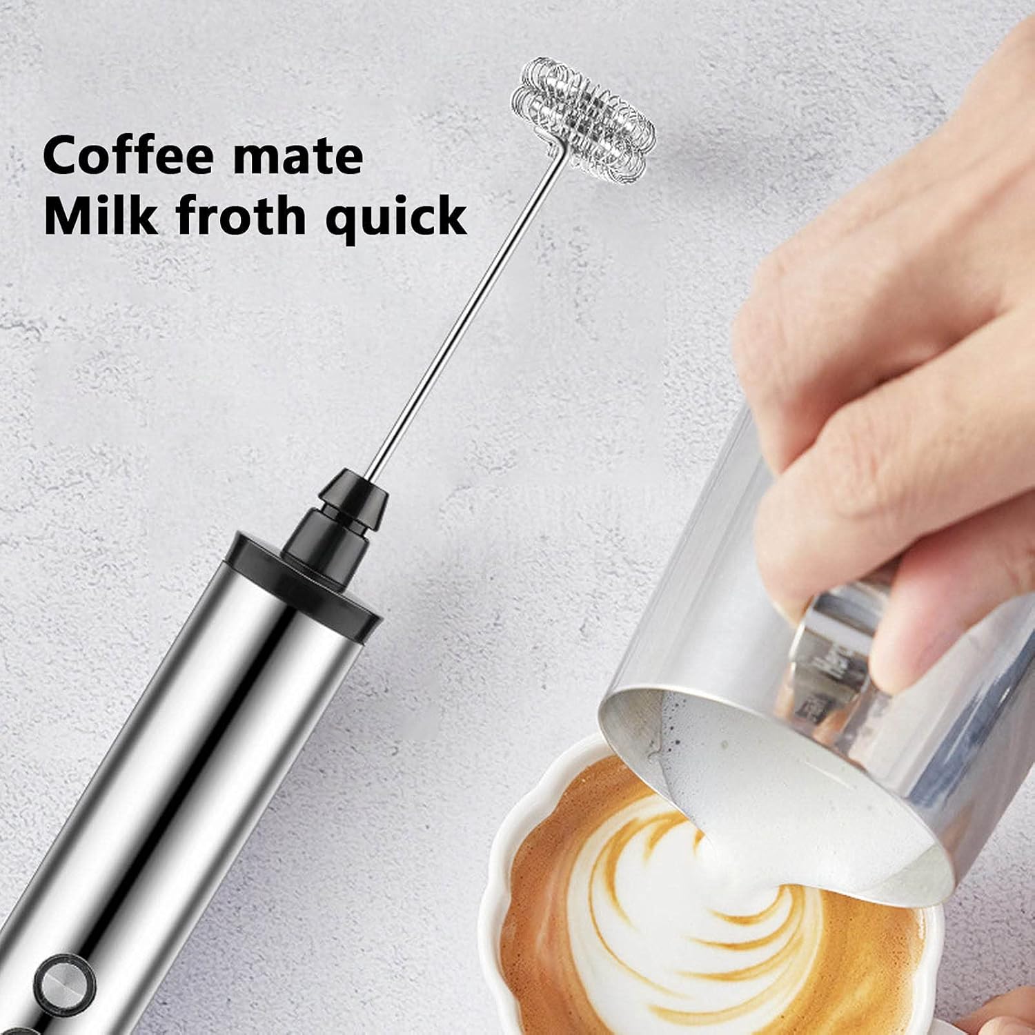 Kitchen Appliances B&Q - خلاط حليب كهربائي محمول 3 في