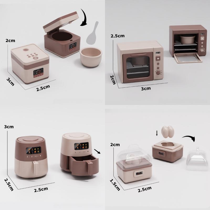 Kitchen Appliances Toys - جديد【قطعة واحدة: لعبة فرن ميكروويف وطباخ