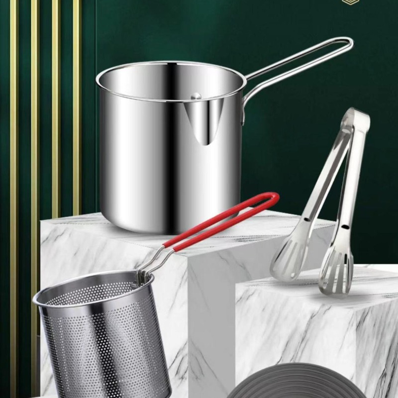 مقلاة عميقة من الفولاذ المقاوم - مراجعة Kitchen Appliances For Cooking وسعره