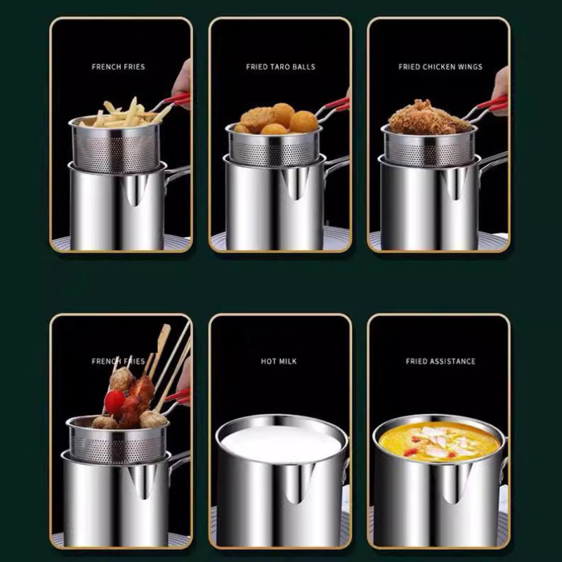 مقلاة عميقة من الفولاذ المقاوم - مراجعة Kitchen Appliances For Cooking وسعره
