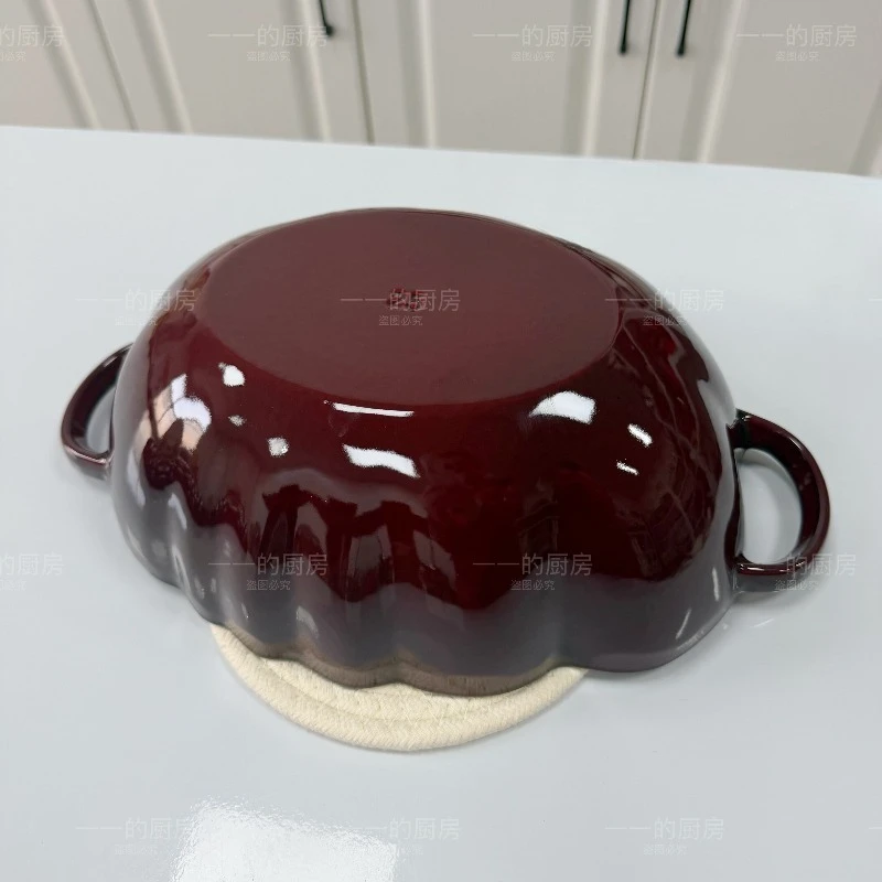 قدر طهي من الحديد الزهر المطلي - مراجعة Slow Cooker Ceramic وسعره