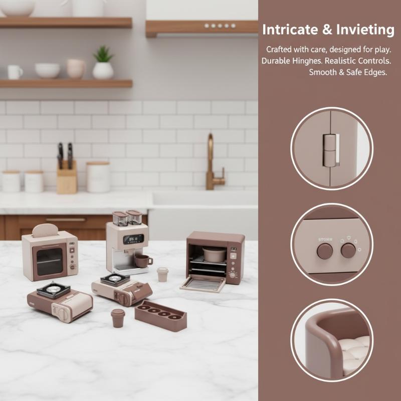 فرن مايكروويف مصغر بمقياس 1:12 - مراجعة Kitchen Appliances Toys وسعره