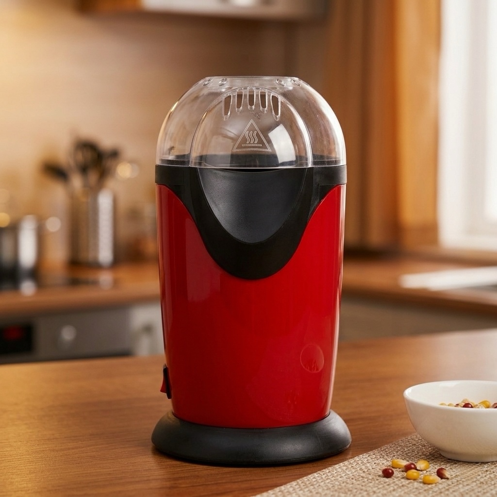 جهاز صنع الفشار الكهربائي باله - مراجعة Air Popcorn Maker وسعره