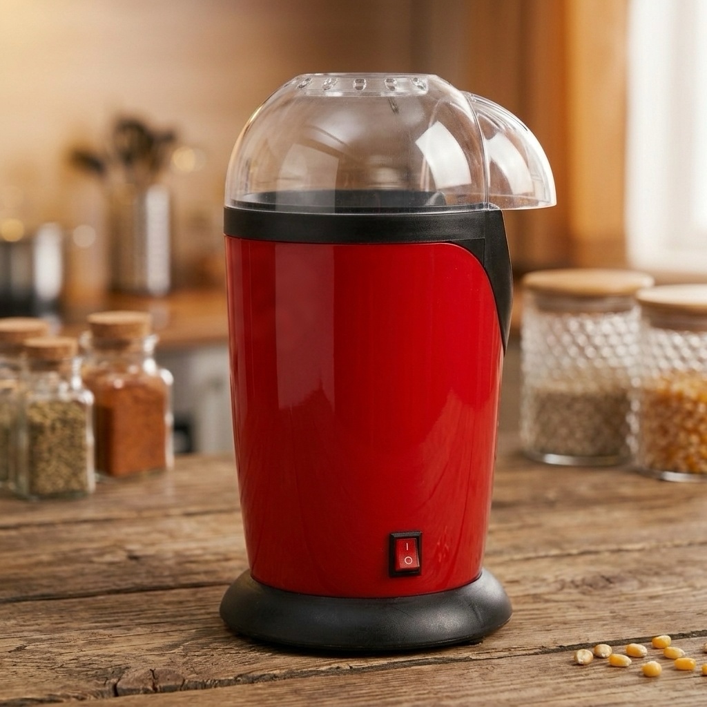 جهاز صنع الفشار الكهربائي باله - مراجعة Air Popcorn Maker وسعره