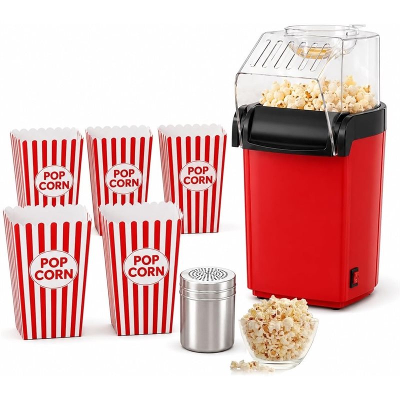 A83G-جهاز صنع الفشار بالهواء ا - مراجعة Air Popcorn Maker وسعره