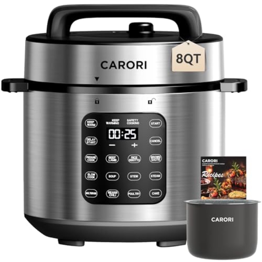 قدر ضغط كهربائي 9 في 1 بقوة 10 - مراجعة Instant Pot Pressure Cooker وسعره