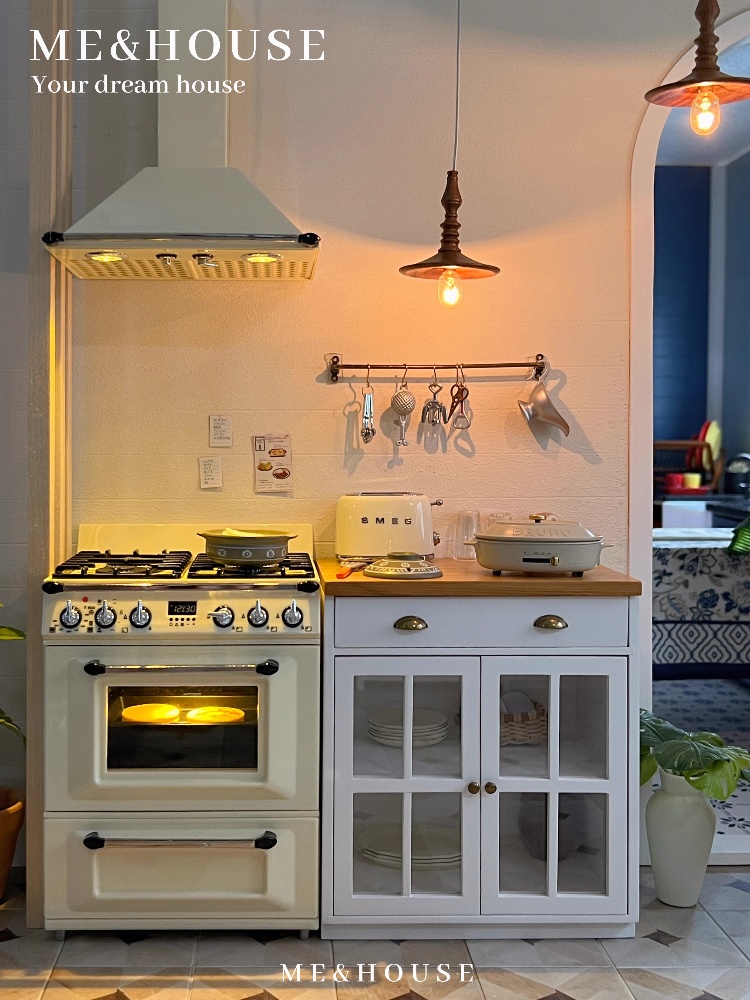 موقد معدني لبيت الدمية ، موديل - مراجعة Kitchen Appliances Toys وسعره
