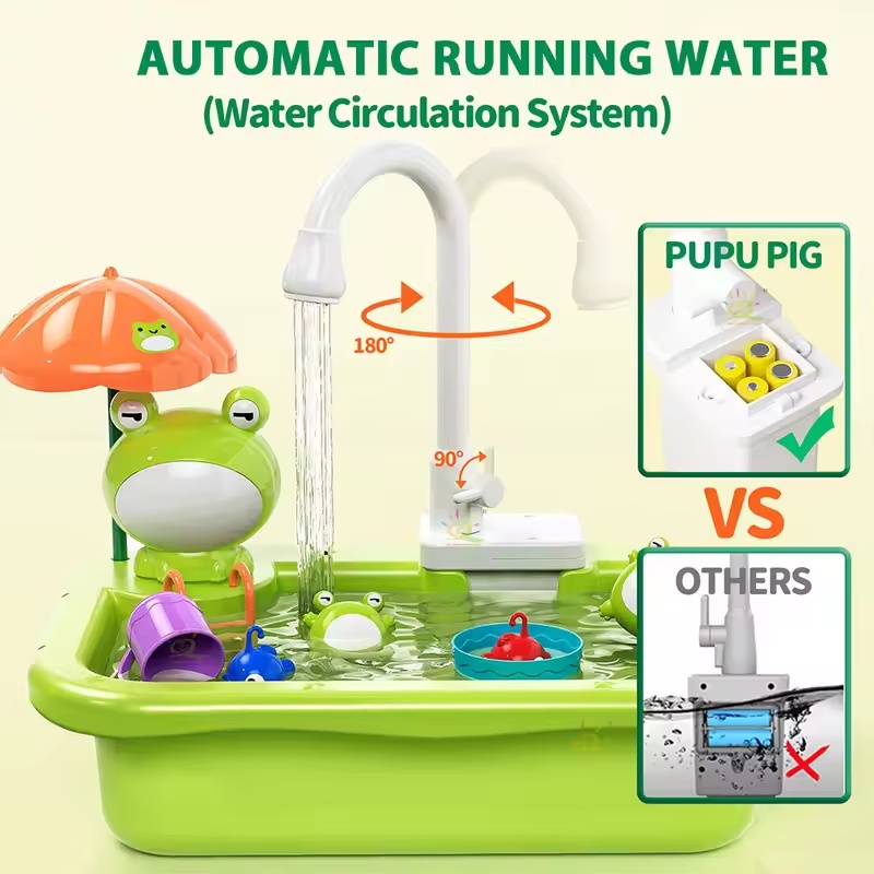 حوض مطبخ جديد للأطفال مع غسالة - مراجعة Kitchen Appliances Offers وسعره