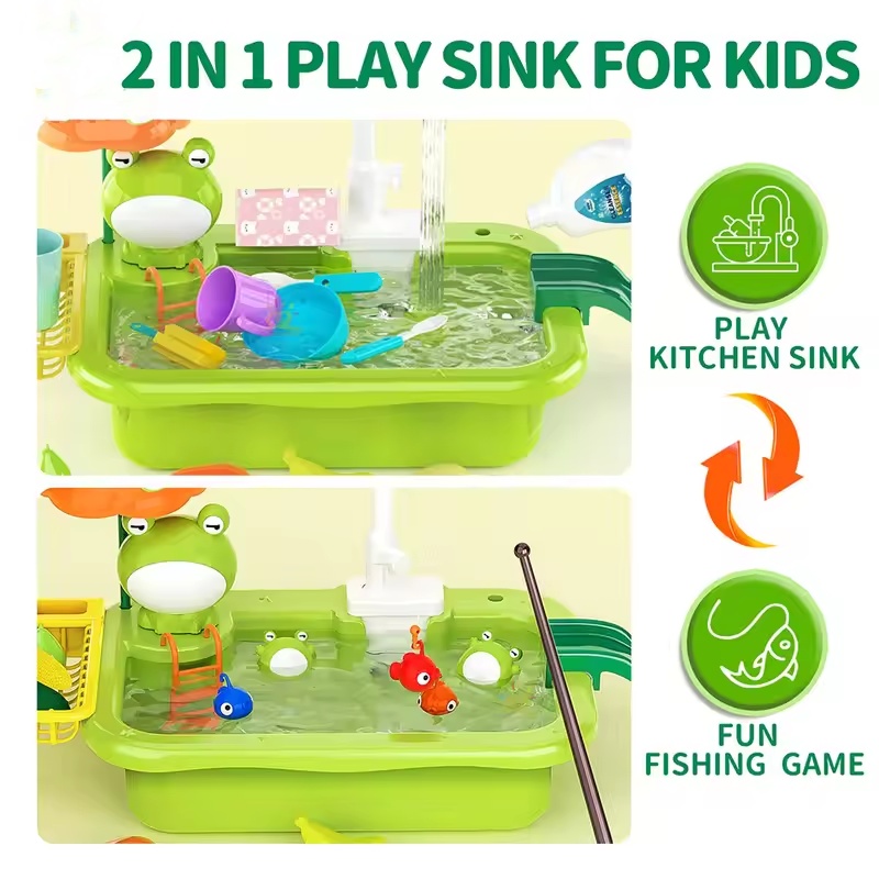حوض مطبخ جديد للأطفال مع غسالة - مراجعة Kitchen Appliances Offers وسعره