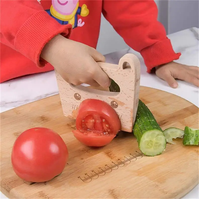 سكين خشبي للأطفال لطيف الأسماك - مراجعة Kitchen Appliances For Kids وسعره