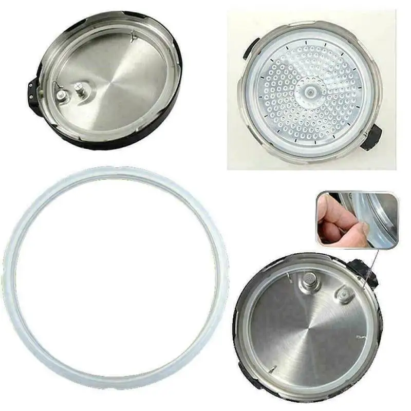 حلقة إحكام سيليكون شفافة بطول  - مراجعة Instant Pot Pressure Cooker وسعره