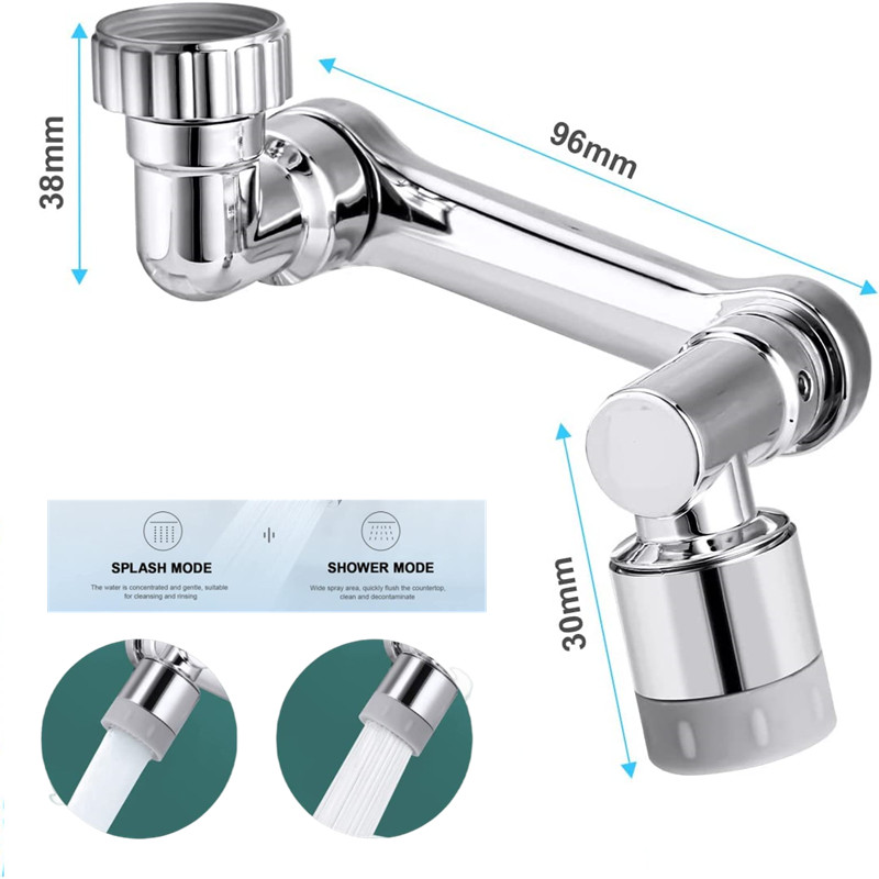 1080 °   دوران صنبور رأس رشاش  - مراجعة Kitchen Appliances Offers وسعره