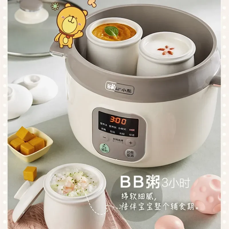 قدر طهي كهربائي ذكي من Bear St - مراجعة Slow Cooker Ceramic وسعره