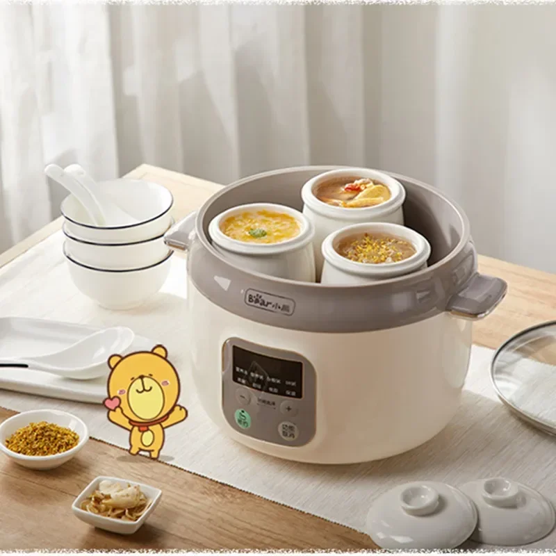 قدر طهي كهربائي ذكي من Bear St - مراجعة Slow Cooker Ceramic وسعره