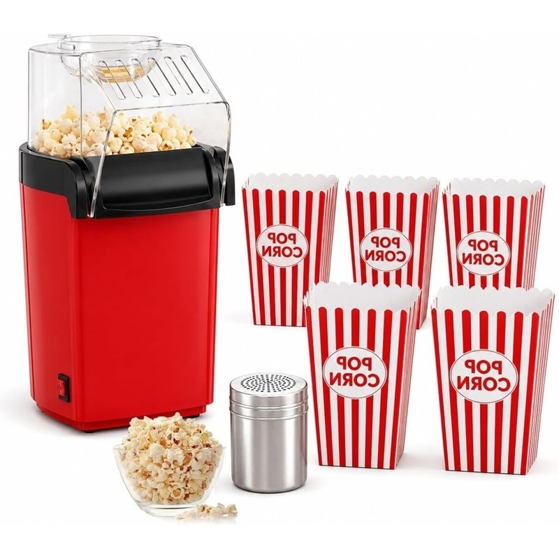 جهاز صنع الفشار بالهواء الساخن - مراجعة Air Popcorn Maker وسعره