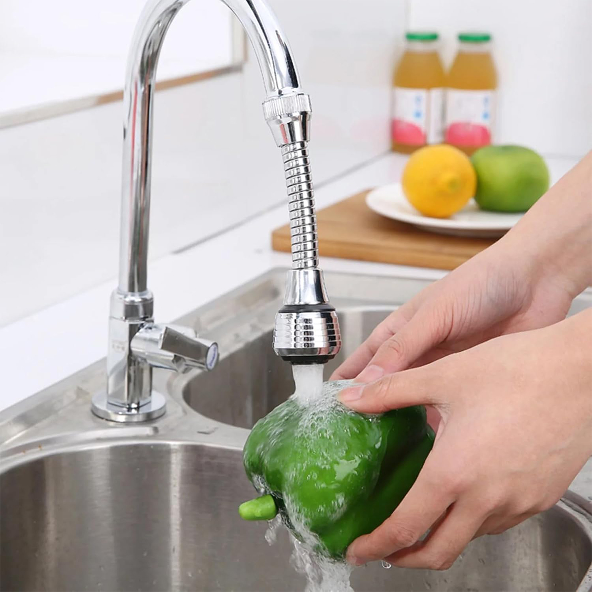 فوهة رشاش صنبور المطبخ الدوارة - مراجعة Kitchen Appliances Offers وسعره